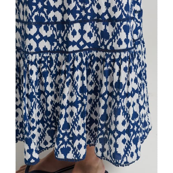 Superdry Klänning Vintage Long Beach Cami Blå L Kvinna