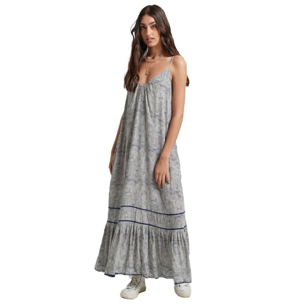 Superdry Kjole Vintage Long Beach Cami Flerfarvet L Kvinde