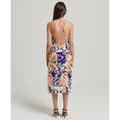 Pikkukuva 2 / 5: Superdry Pukeutua Vintage Midi Halter Slip Valkoinen,Sininen M Nainen