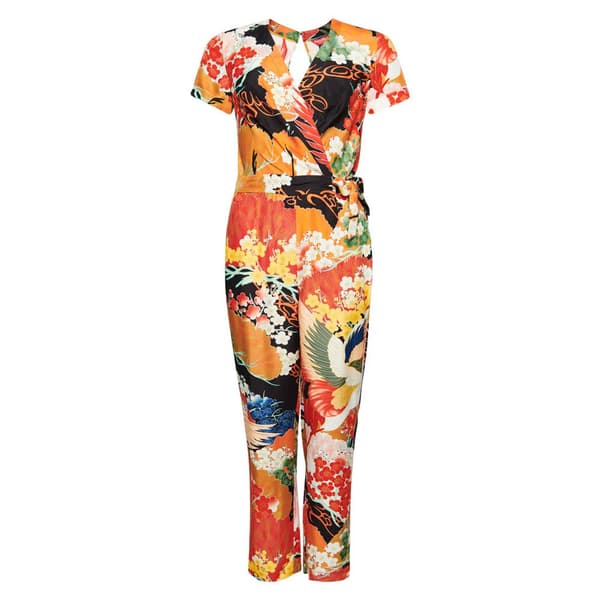 Superdry Kjole Vintage Woven Jumpsuit Flerfarvet M Kvinde