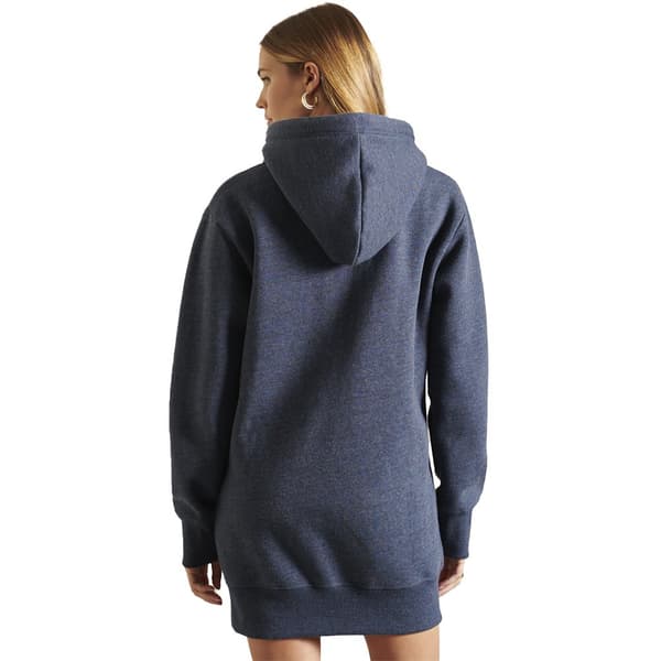 Superdry Huvklänning Vintage Logo Embroidered Blå XS Kvinna