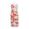 Pikkukuva 3 / 4: Superdry Pukeutua Vintage Midi Halter Slip Punainen XL Nainen