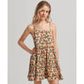 Miniatyrbillede 1 af 6: Superdry Kjole Vintage Mini Beach Cami Gul L Kvinde