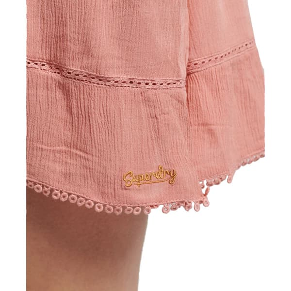 Superdry Klänning Vintage Mini Beach Cami Rosa 2XS Kvinna