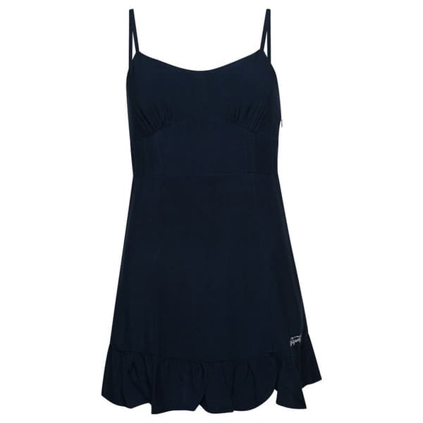 Superdry Klänning Vintage Cami Mini Blå L Kvinna