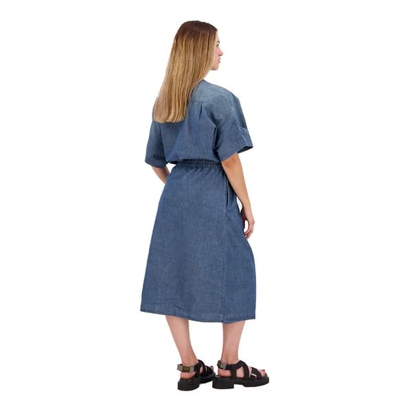 G-star Kjole Adjustable Waist Blå M Kvinde