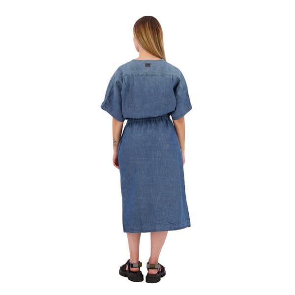 G-star Kjole Adjustable Waist Blå M Kvinde