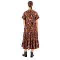 Pikkukuva 2 / 5: Superdry Lyhythihainen Midi-mekko Printed Tiered Ruskea M Nainen
