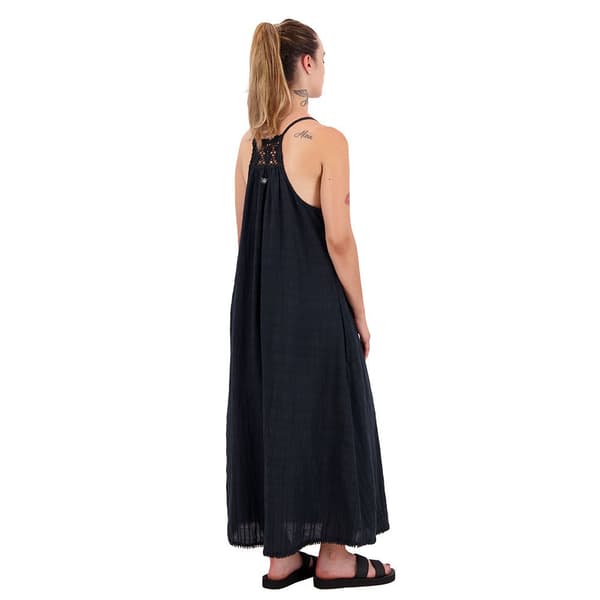 Superdry Klänning Vintage Long Halter Cami Blå M Kvinna