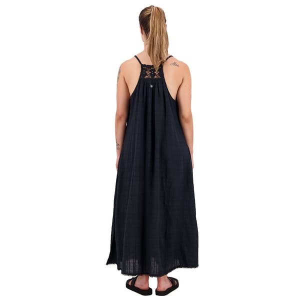 Superdry Klänning Vintage Long Halter Cami Blå M Kvinna