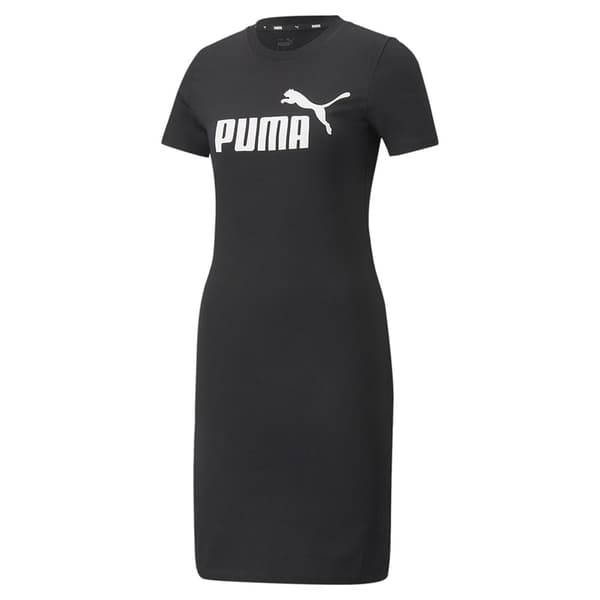 Puma Klänning Ess Slim Svart S Kvinna