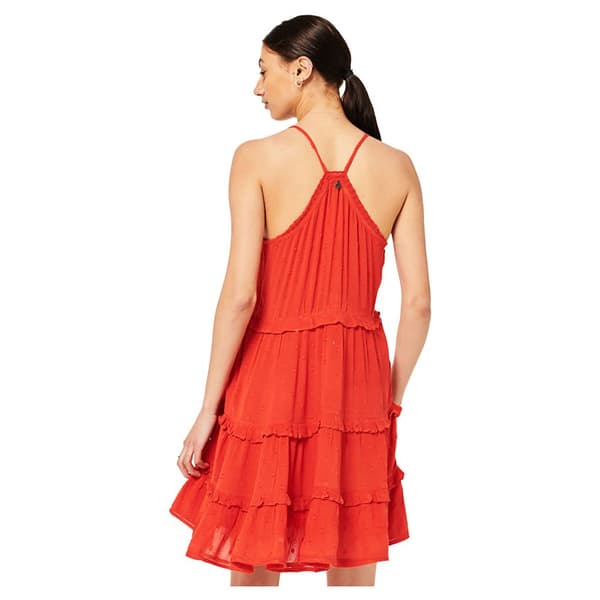 Superdry Kjole Vintage Broderie Cami Rød XL Kvinde