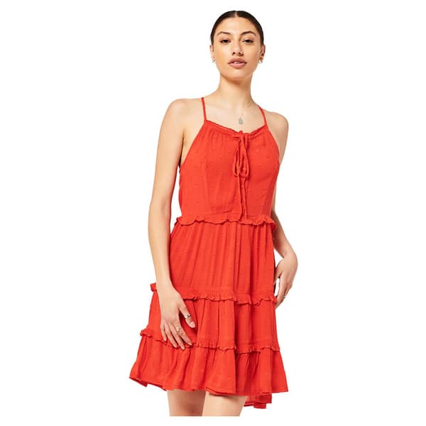 Superdry Kjole Vintage Broderie Cami Rød XL Kvinde