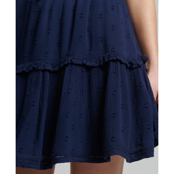 Superdry Pukeutua Vintage Broderie Cami Sininen M Nainen