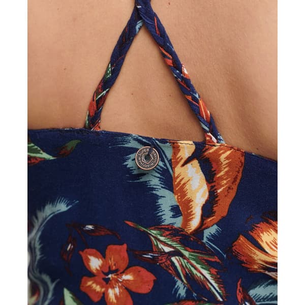 Superdry Klänning Vintage Cami Maxi Blå M Kvinna