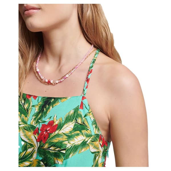 Superdry Pukeutua Vintage Cami Maxi Vihreä M Nainen