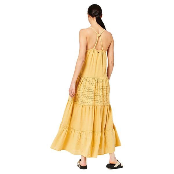 Superdry Klänning Vintage Lace Cami Maxi Gul S Kvinna