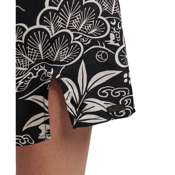 Superdry Klänning Vintage Mini Slip Halter Svart S Kvinna