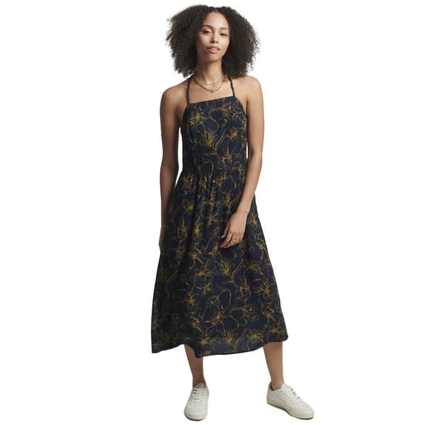 Superdry Klänning Vintage Cami Maxi Svart XS Kvinna