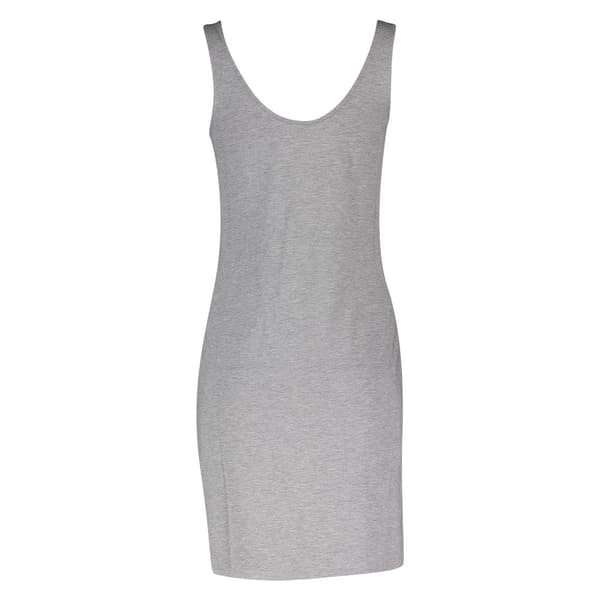 Superdry Kort Klänning Mini Graphic Bodycon Grå XS Kvinna