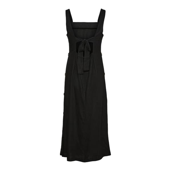 Vero Moda Ärmlös Lång Klänning Kalla 7/8 Svart XS Kvinna