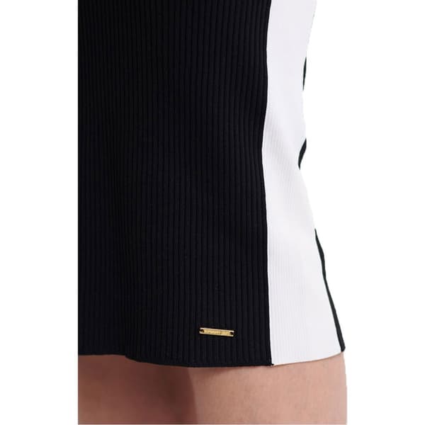 Superdry Klänning Edit Racer Knit Svart XS Kvinna