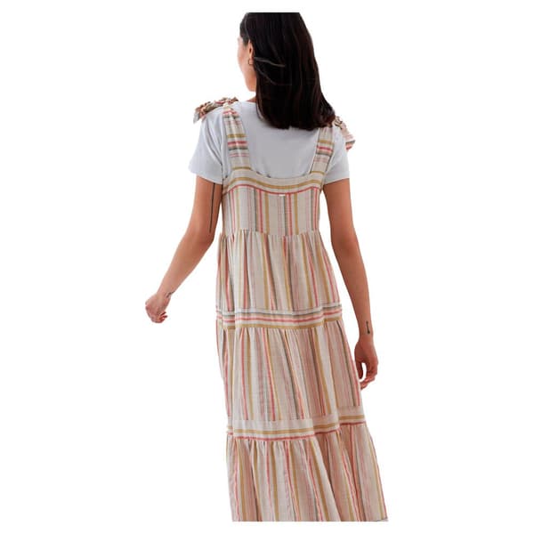 Salsa Jeans Hihaton Midi-mekko Flowing Valkoinen M Nainen
