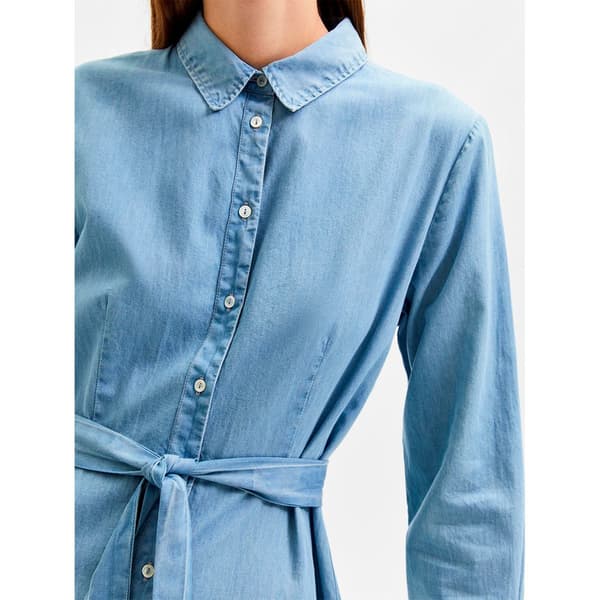 Selected Tammy Long Sleeve Short Dress Sininen 36 Nainen