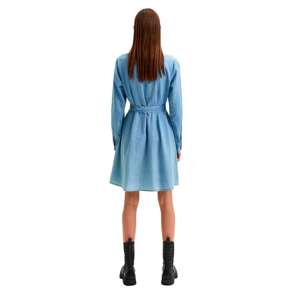 Selected Tammy Long Sleeve Short Dress Sininen 36 Nainen
