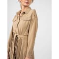 Miniatyrbillede 6 af 7: Pepe Jeans Kjole Lidia Beige M Kvinde