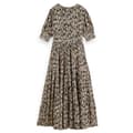 Pikkukuva 1 / 3: Scotch & Soda Lyhythihainen Pitkä Mekko Tiered Vihreä M Nainen