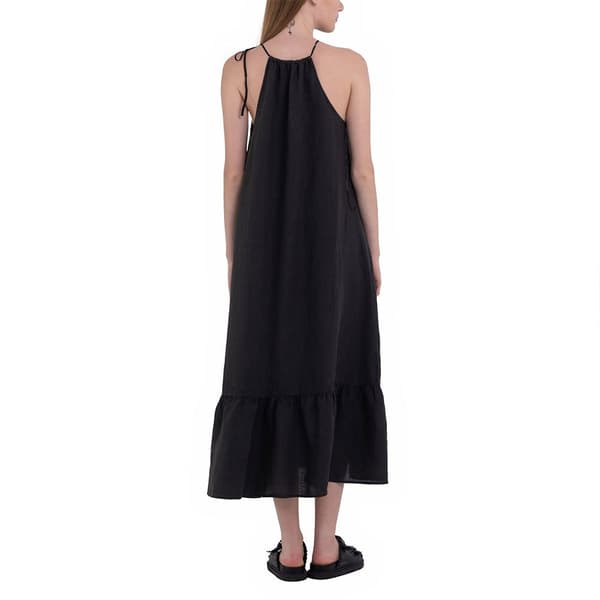 Replay Tasaton Pitkä Mekko W9004 .000.84614g Musta XS Nainen