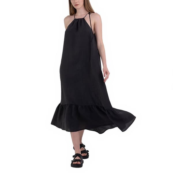 Replay Tasaton Pitkä Mekko W9004 .000.84614g Musta XS Nainen