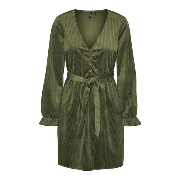 Vero Moda Pitkähihainen Mekko Linda Vihreä L Nainen
