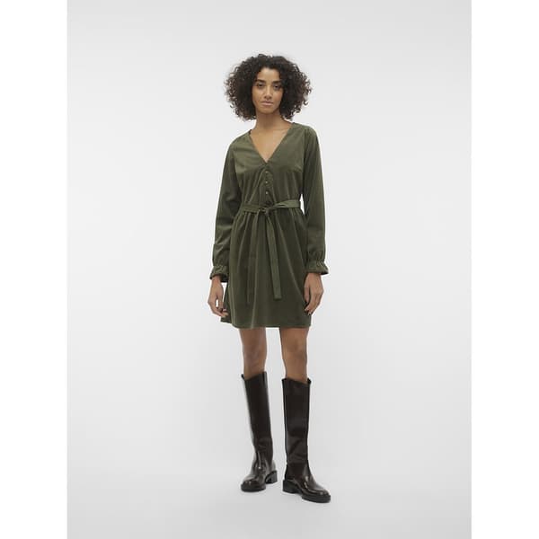 Vero Moda Pitkähihainen Mekko Linda Vihreä L Nainen