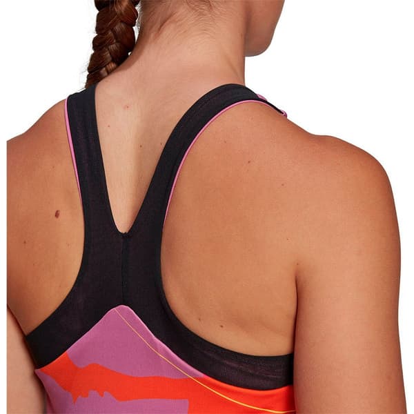 Adidas Klänning New York Y-dress Lila L Kvinna
