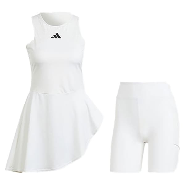 Adidas Klänning Aeroready Pro Vit L Kvinna