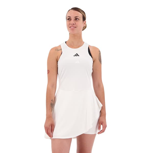 Adidas Klänning Aeroready Pro Vit L Kvinna