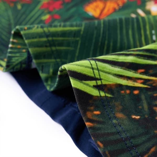 vidaXL Lasten pitkähihainen mekko laivastonsininen 116