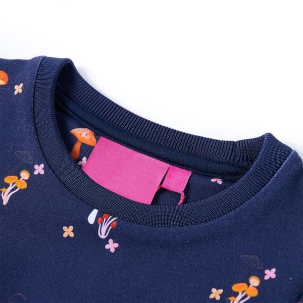 vidaXL Lasten mekko laivastonsininen 92
