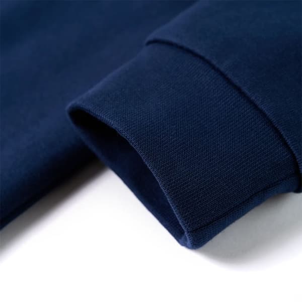 vidaXL Sweatshirtkjole til børn str. 116 marineblå