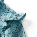 Pikkukuva 4 / 9: vidaXL Lasten pitkähihainen mekko sininen 92
