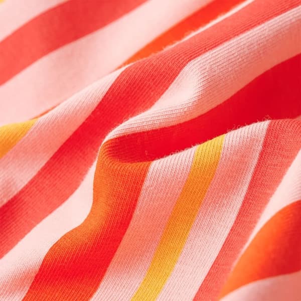 vidaXL Barnekjole med snor rosa og rød 104