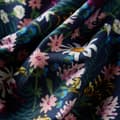 Pikkukuva 7 / 8: vidaXL Lasten pitkähihainen mekko tummansininen 104