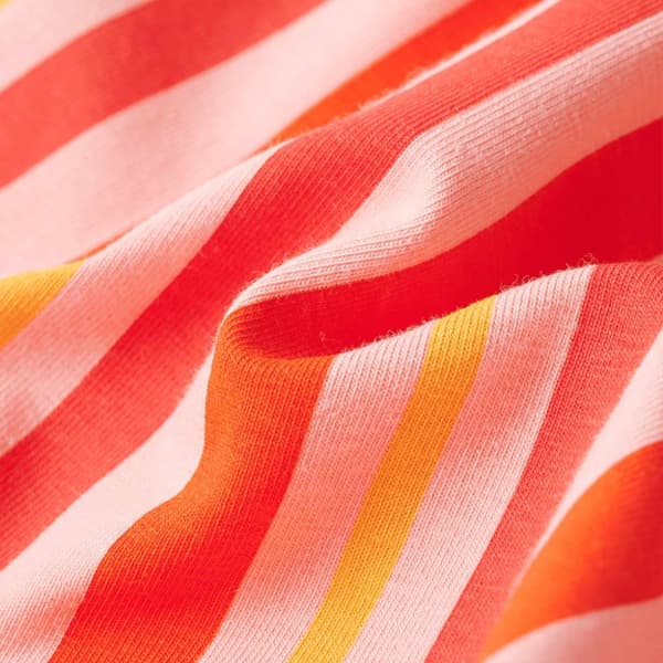 vidaXL Lasten mekko kiristysnyörillä pinkki ja punainen 116