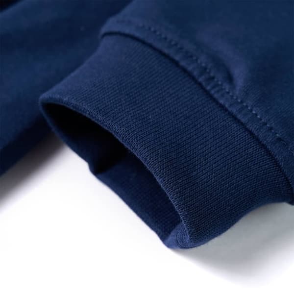 vidaXL Sweatshirtkjole til børn str. 92 marineblå