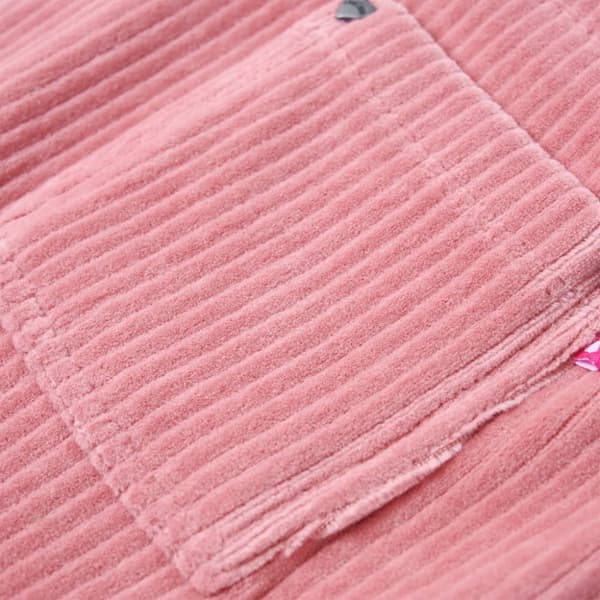 vidaXL Lasten haalarimekko vakosametti vaaleanpunainen 128