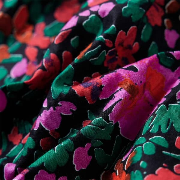 vidaXL Lasten pitkähihainen mekko kirkas pinkki 92