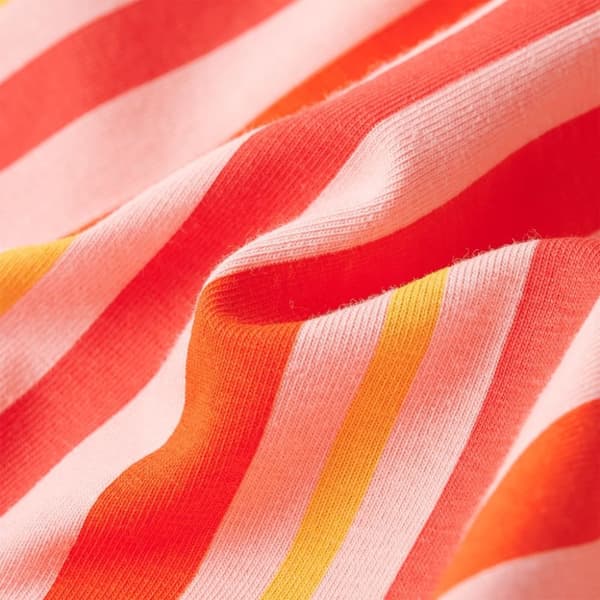 vidaXL Lasten mekko kiristysnyörillä pinkki ja punainen 140