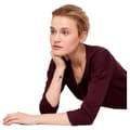 Miniatyrbild 5 av 6: Vero Moda Glory Vipe Aura 3/4 Ärm Klänning Brun M Kvinna